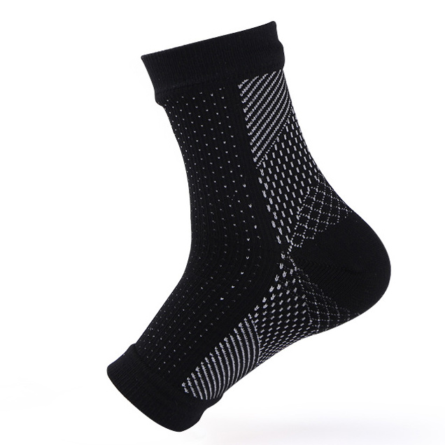 Toeless Ankle Compression Sleeve Foot Nurse Anti Fatigue Compression Socks Varicose Veins Running Socks